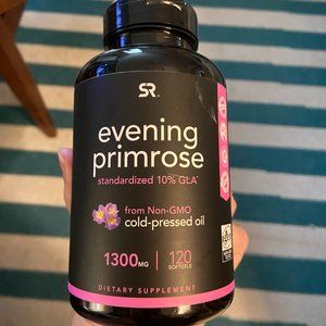 Evening Primrose SR 1300 mg 120 Softgels New